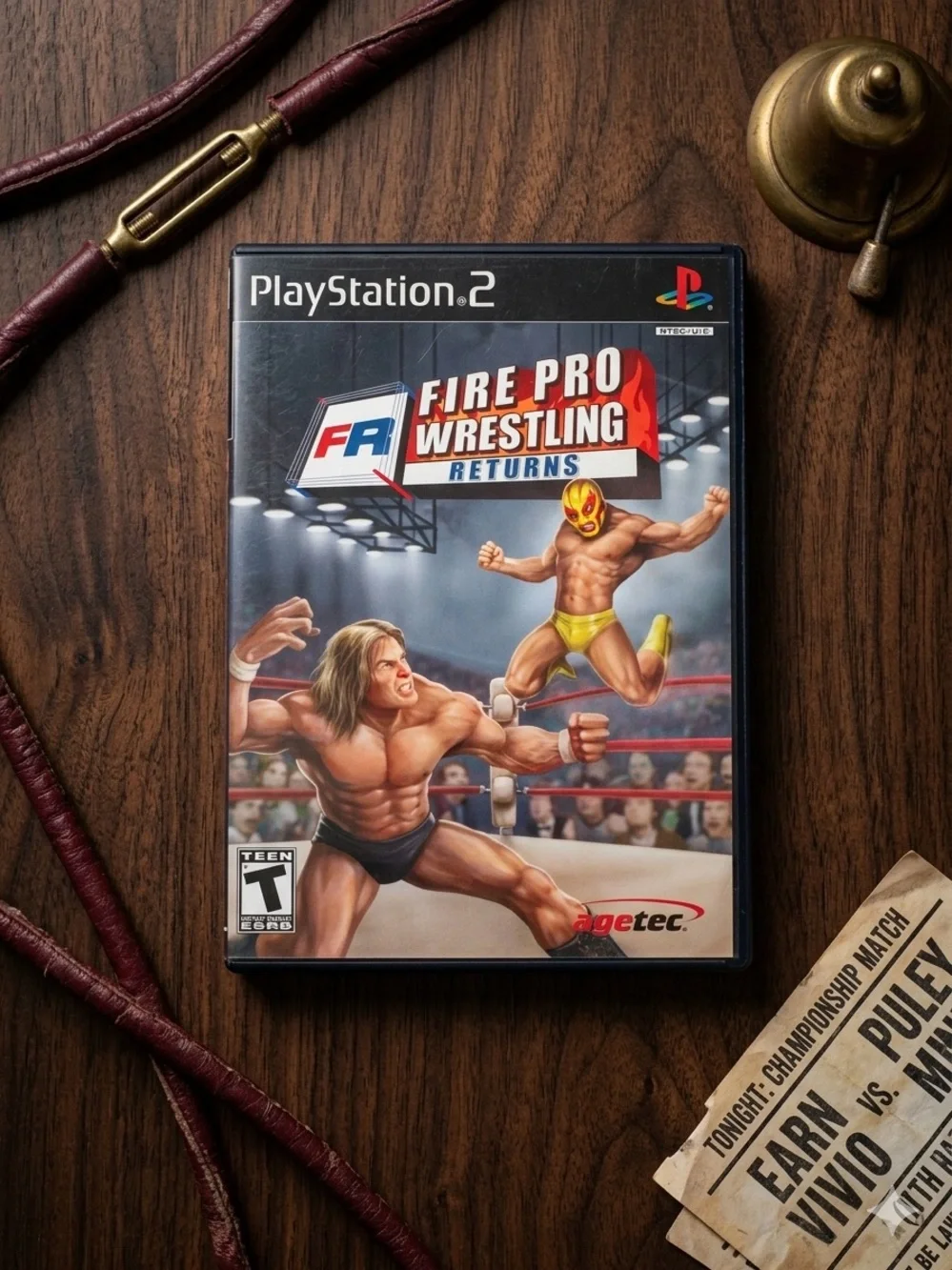 Fire Pro Wrestling Returns PS2 Game [Complete in Box / Tested]
